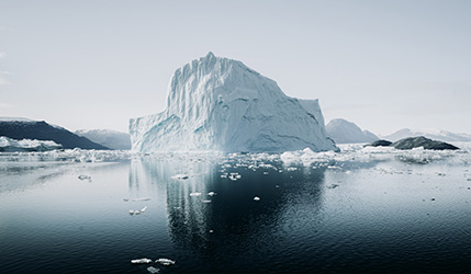 Image of an iceberg